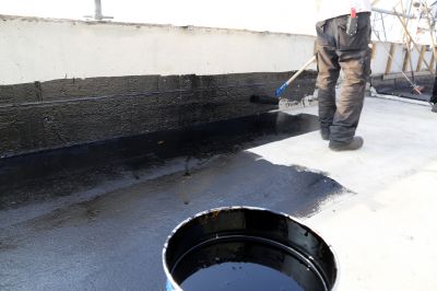 Waterproofing on a Commercial Roof
